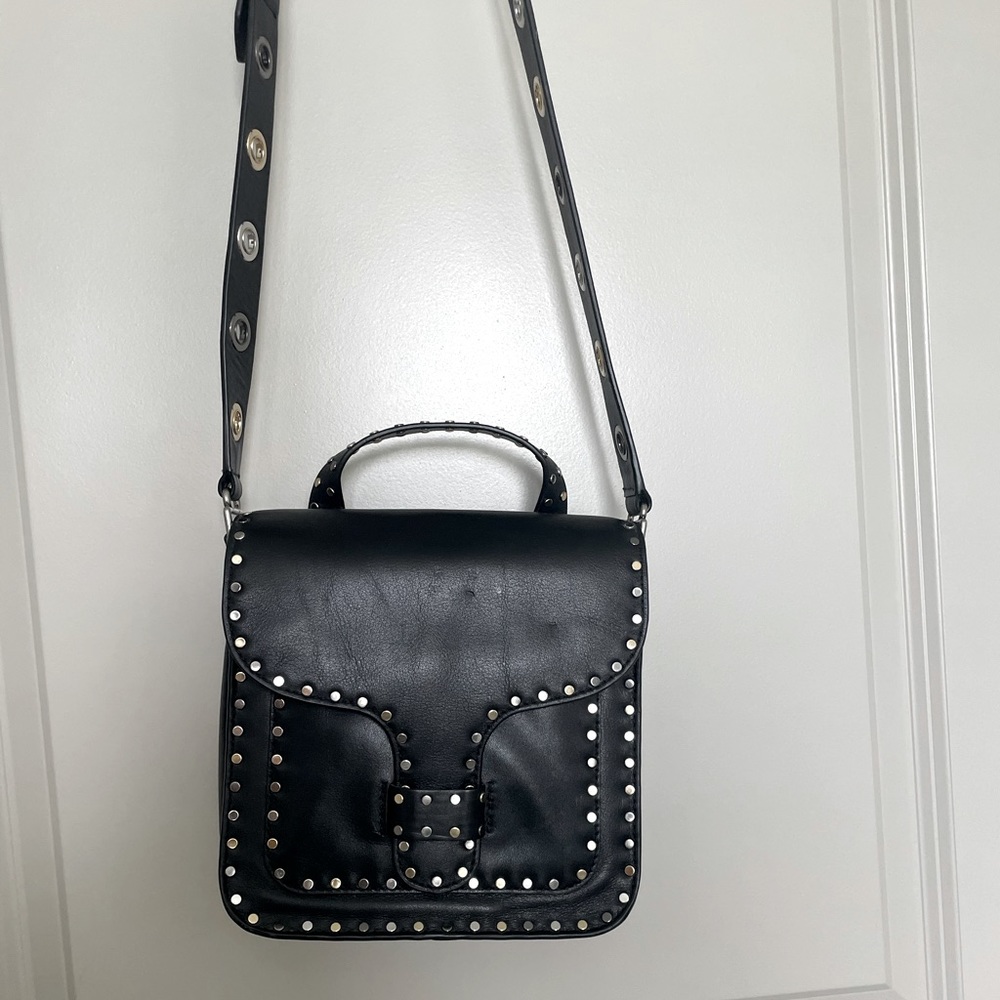 Rebecca Minkoff Studded Leather Crossbody Bag New